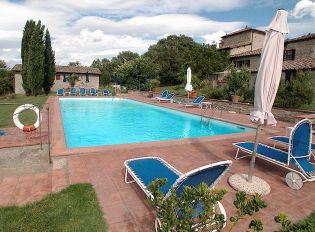 Podere Sagna swimming pool
